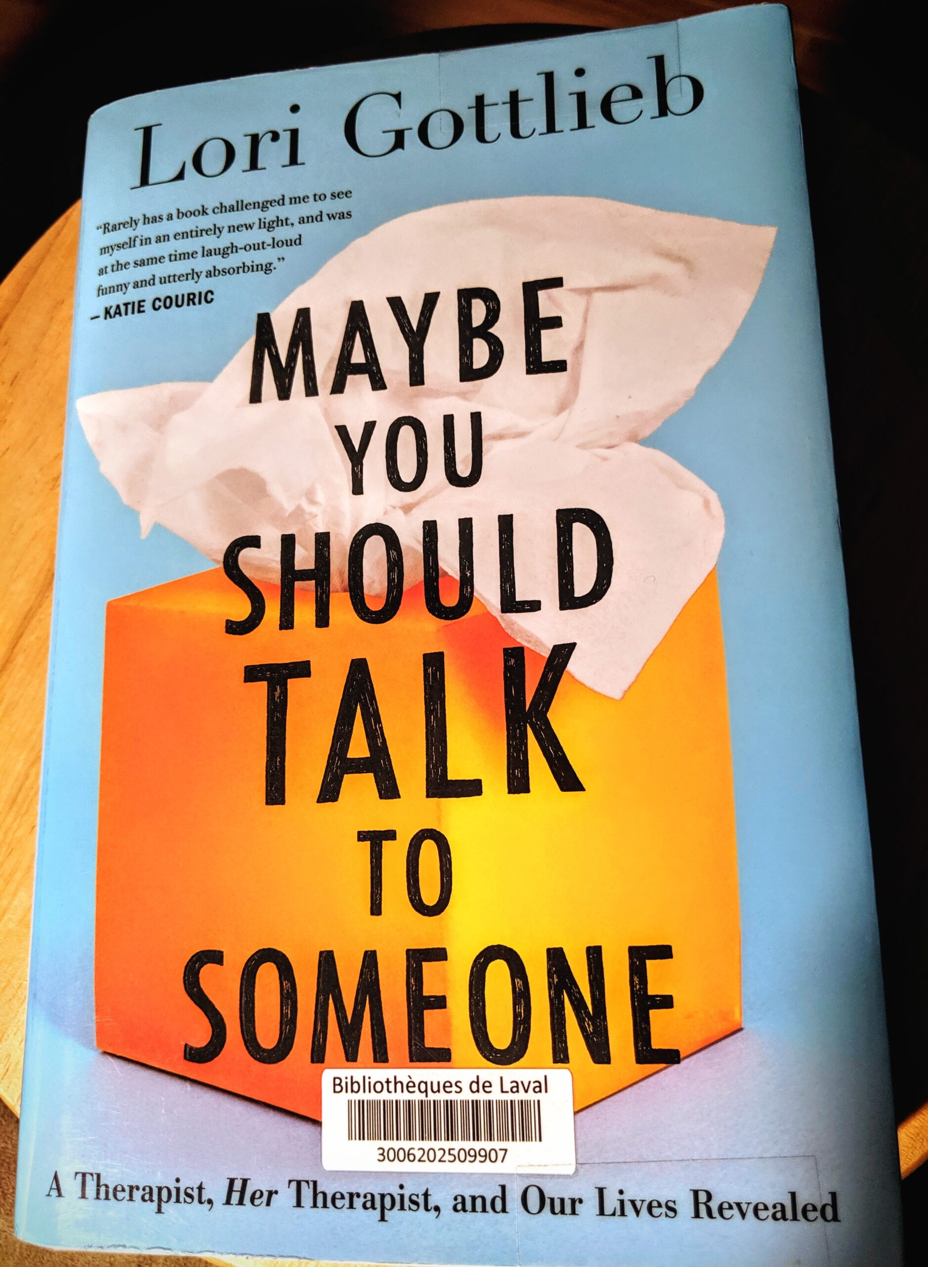 maybe you should talk to someone