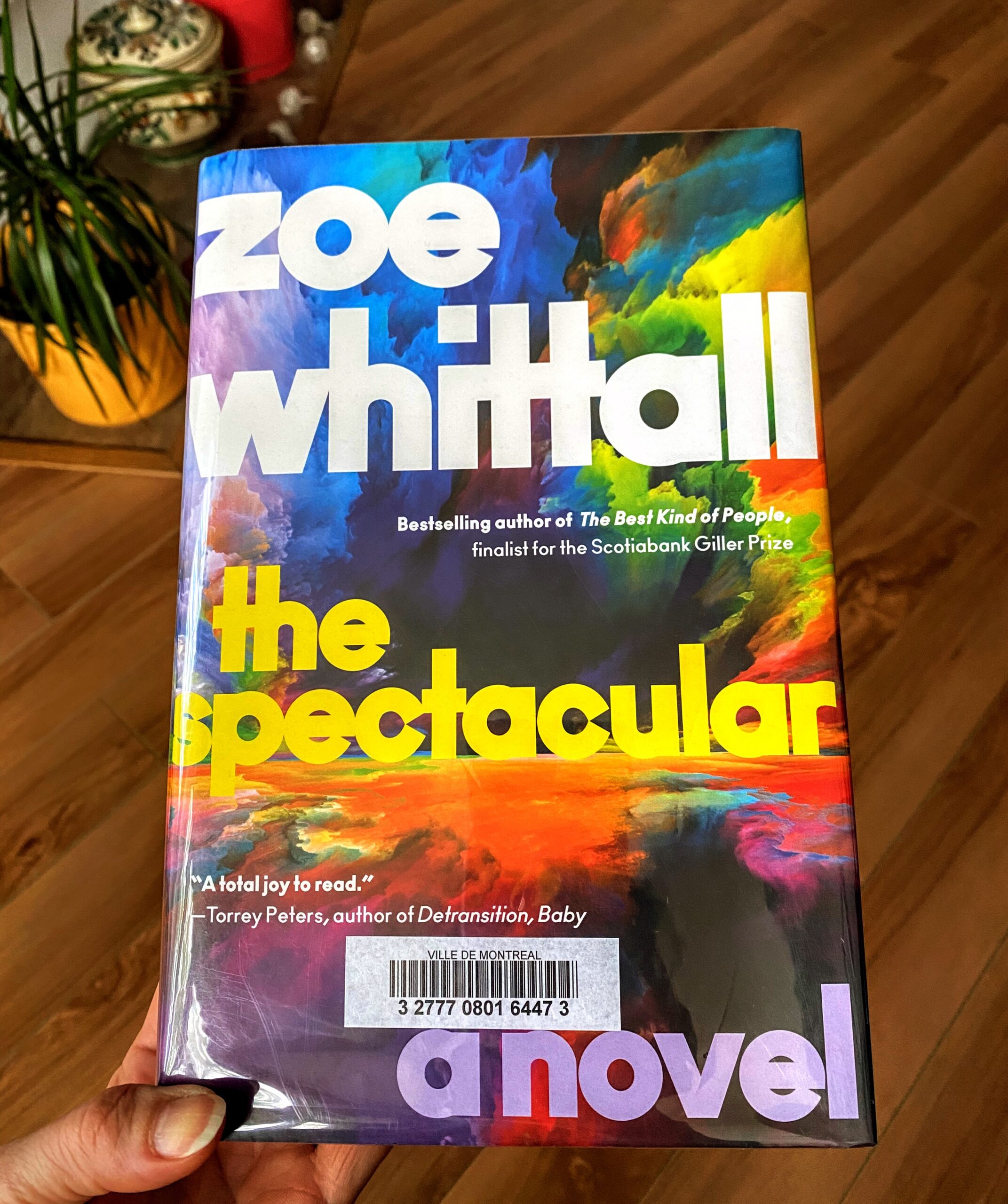 the spectacular book cover
