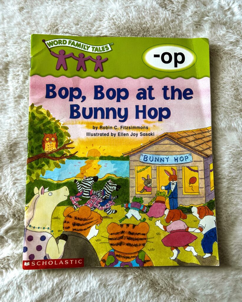 bop, bop at the bunny hop