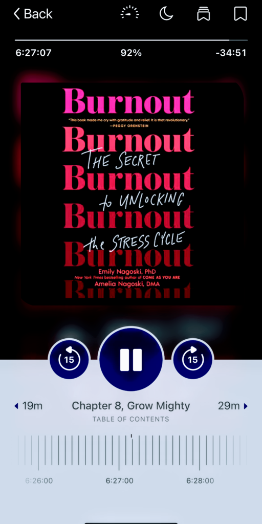 burnout audiobook